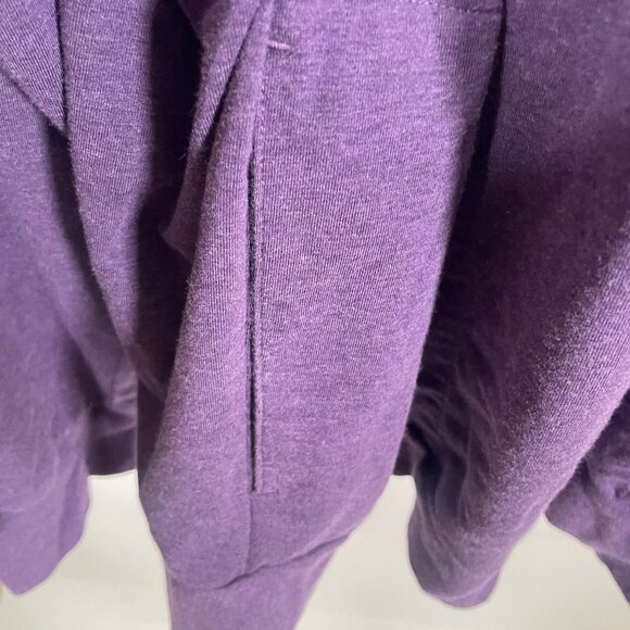 Travis Mathew Pullover 1/4 Zip Mens 2XL Purple Golf Athletic Stretch Cotton - Picture 4 of 8